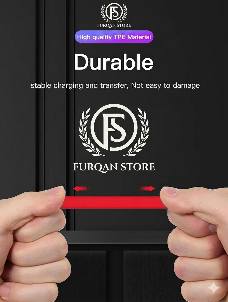 3 in 1 Charging Cable (Best For Power Bank)